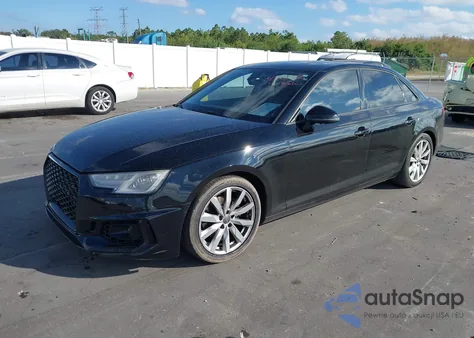 2017 Audi A4 2.0T Ultra Premium z USA, uszkodzony, nr VIN WAUGMAF43HN043374